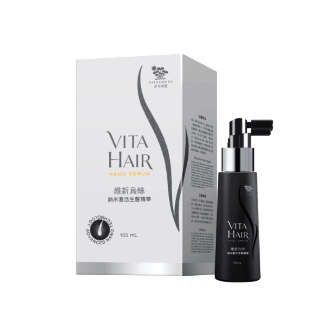 【倍髮.養髮 一支搞掂】維新烏絲納米激活生髮精華 100mL - 維特健靈官方海外專賣店 Vita Green Official Global Shop