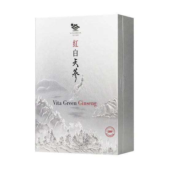紅白天蔘 60粒 - 有助補氣血循環 延年益氣 改善氣血體虛 - 維特健靈官方海外專賣店 Vita Green Official Global Shop