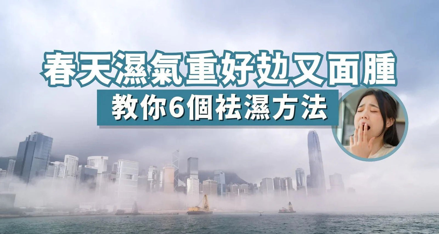 去濕｜濕氣重好攰面又腫？6個方法助你春天袪濕 - 維特健靈官方海外專賣店 Vita Green Official Global Shop