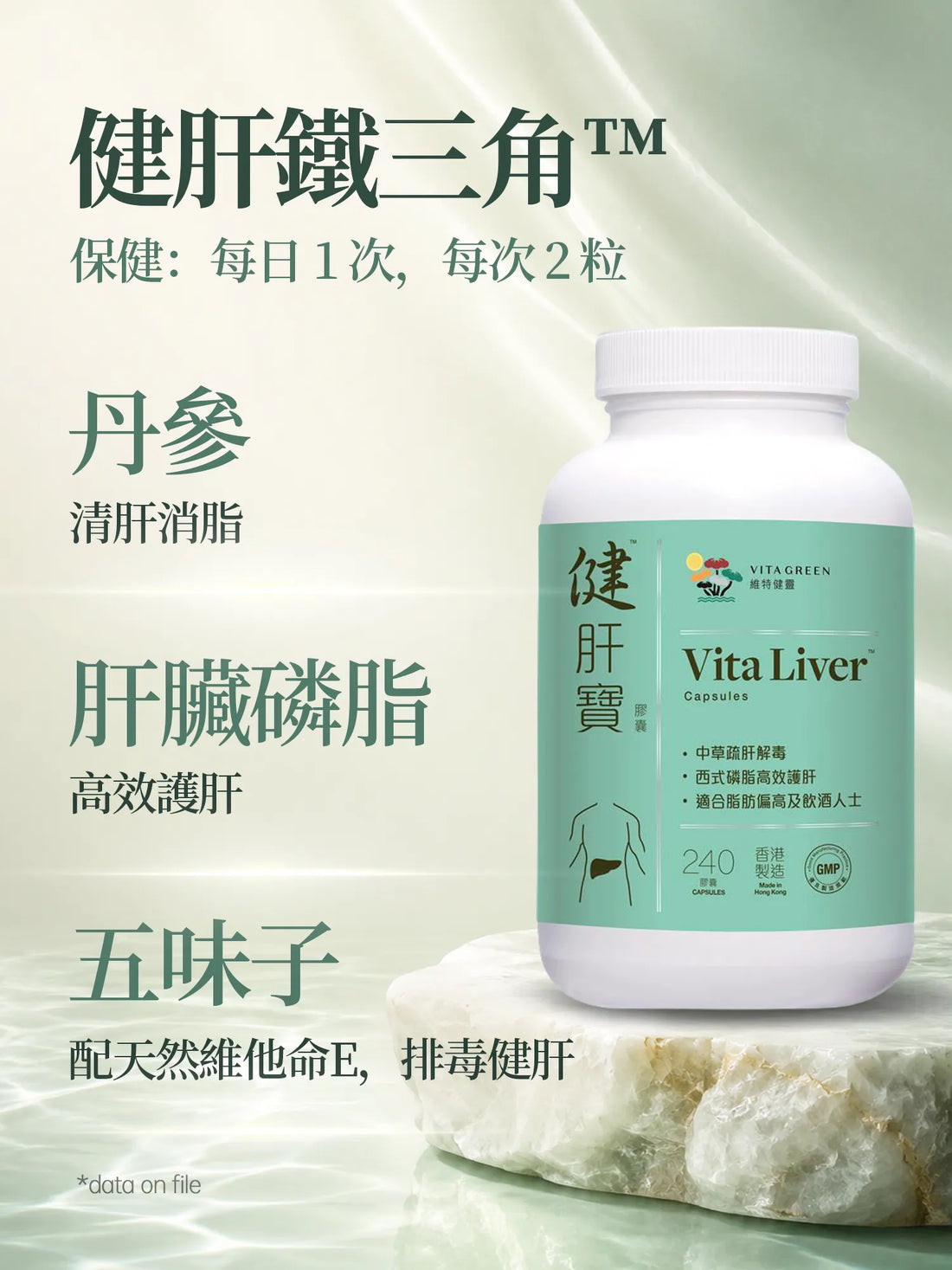 健肝寶 240粒 1盒