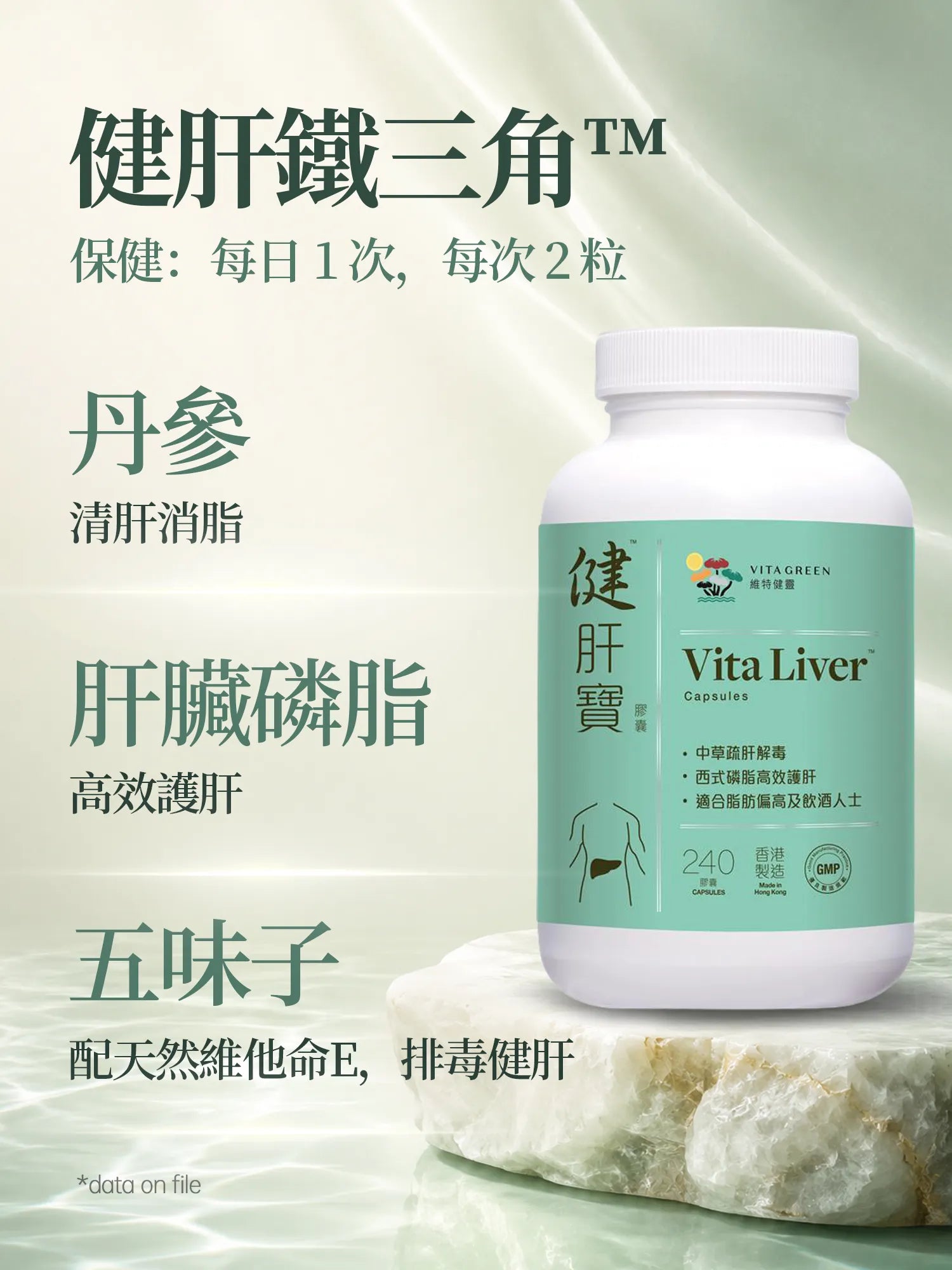健肝寶 240粒 1盒