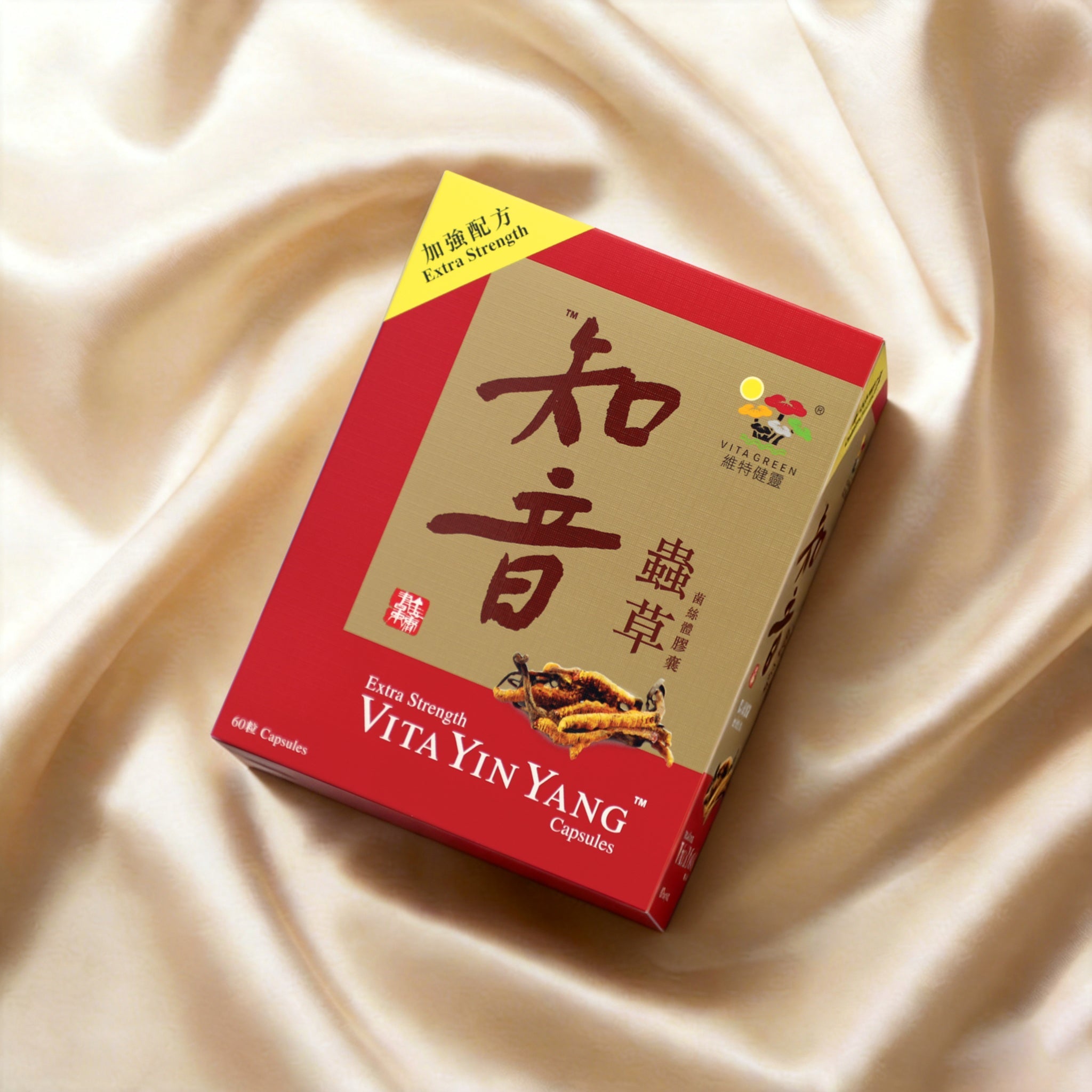 知音蟲草 60粒裝 - 維特健靈官方海外專賣店 Vita Green Official Global Shop