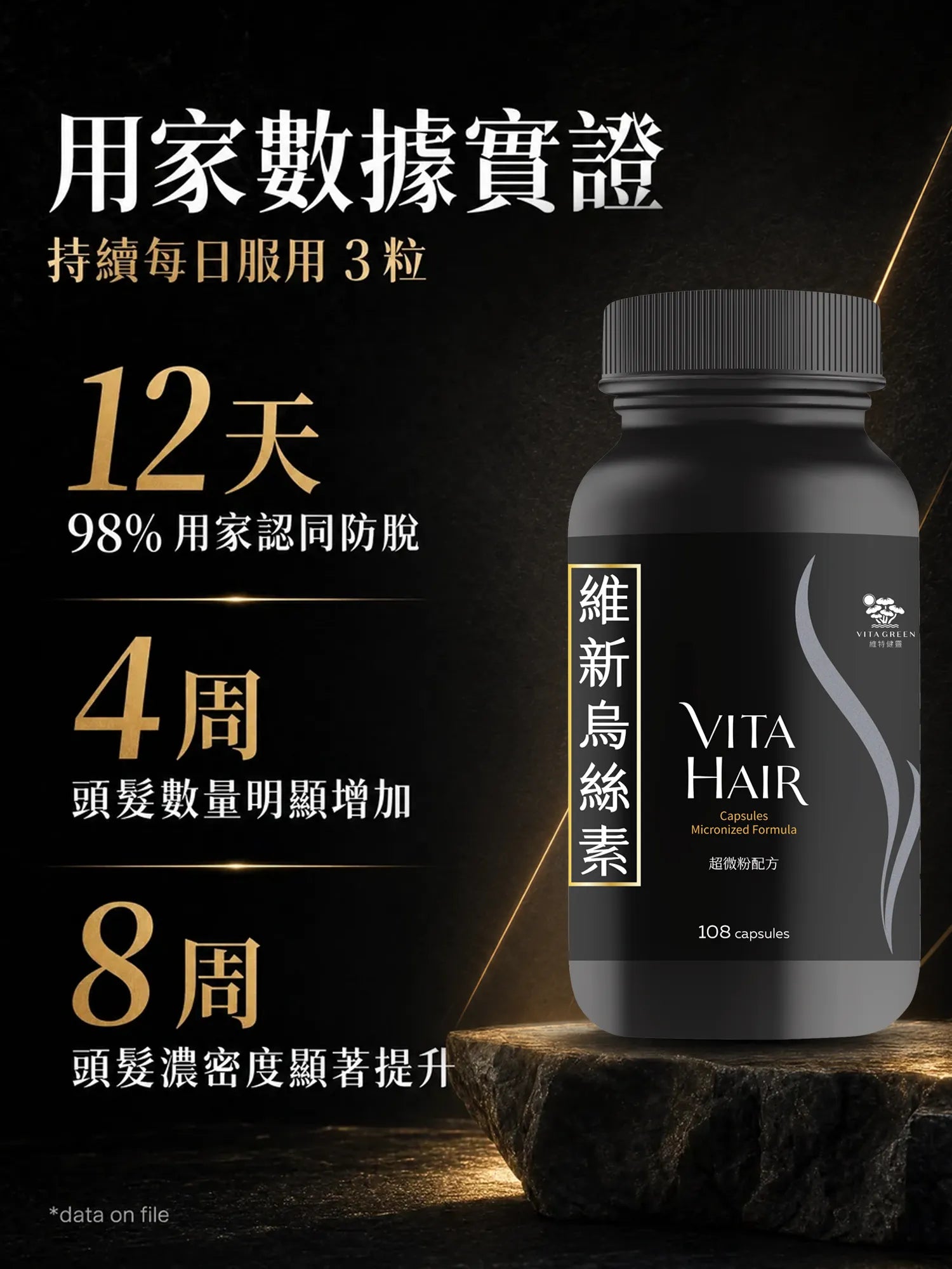 維新烏絲素 超微粉配方 108粒