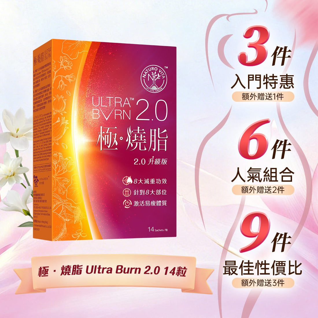 「輕盈計劃」極．燒脂 Ultra Burn 2.0 - 維特健靈官方海外專賣店 Vita Green Official Global Shop
